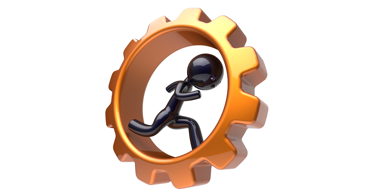 Fremdgesteuert - wie Sie aus dem Hamsterrad aussteigen