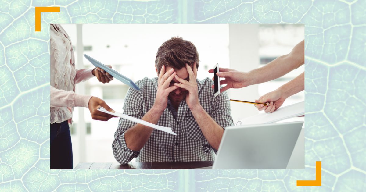 Überforderung ist eine Folge von Dauerstress